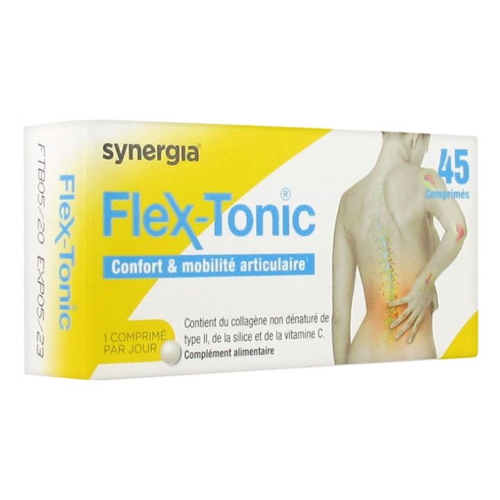 Flex-tonic Gelenkkomfort Synergia - Packung mit 45 Tabletten