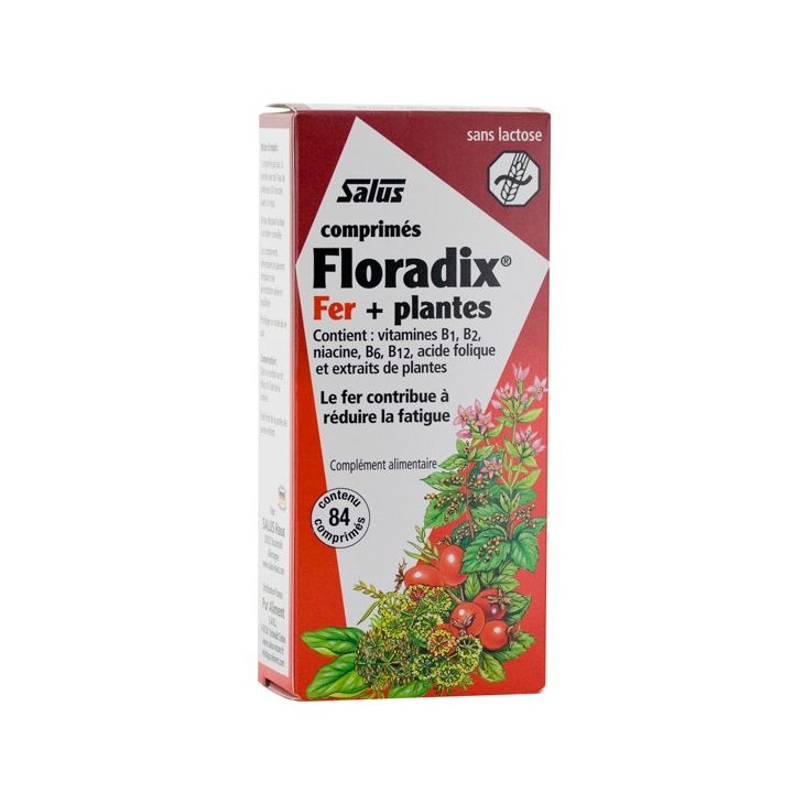Floradix Eisen + Pflanzen Salus - 84 Tabletten