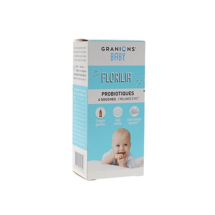 Florilia Probiotika Sirup für Babys Granions - Tropfflasche mit 8 ml