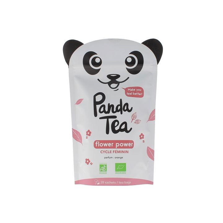 Flower Power Damenrad Panda Tea - 28 Beutel