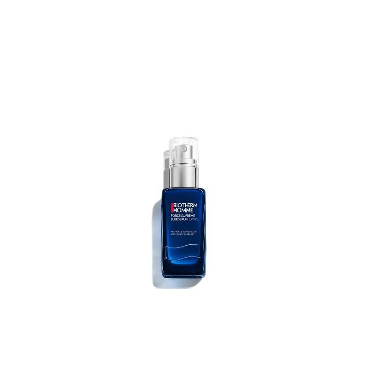 Force Supreme Blue Serum für Männer von Biotherm - Pumpflasche mit 30 ml