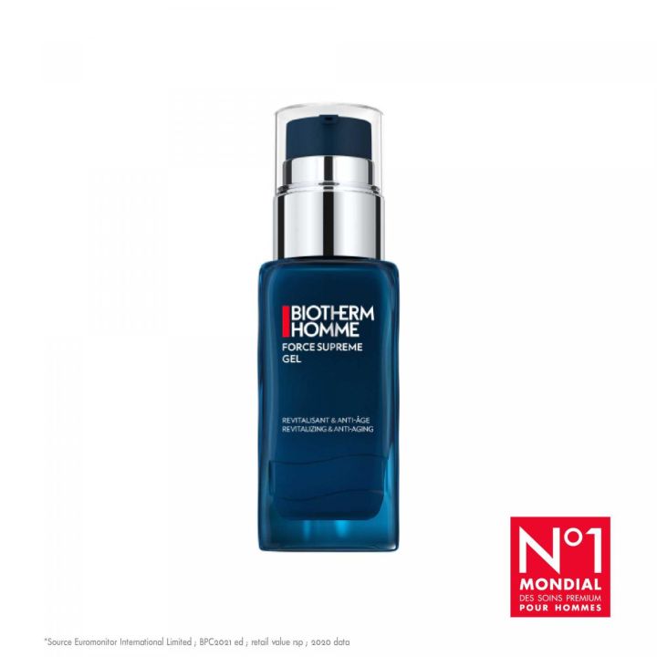 Supreme Force Anti-Aging Gel Biotherm Homme - Pump Bottle 50ml