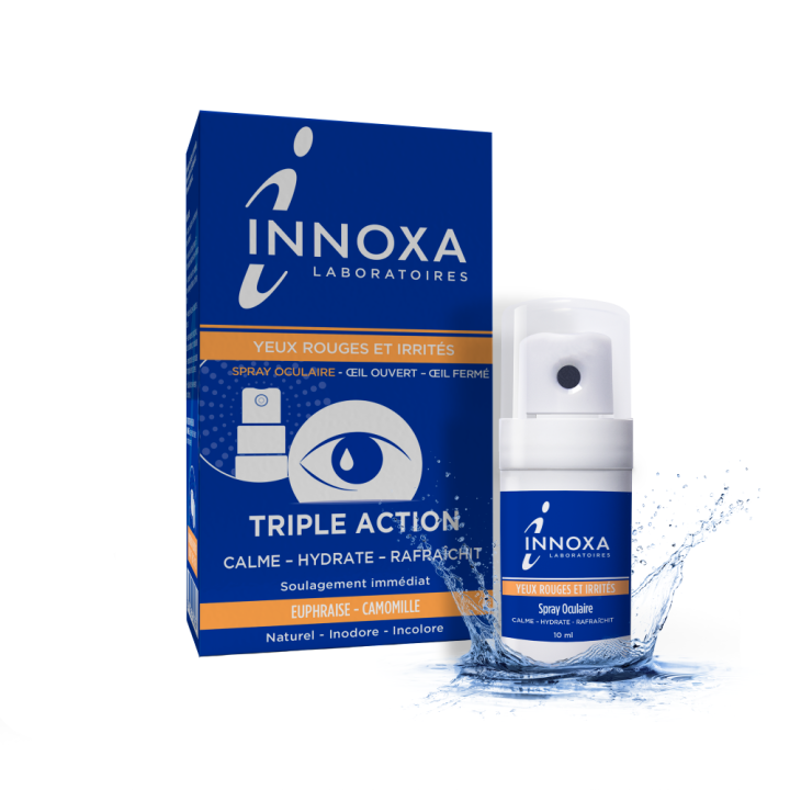 Spray für rote und gereizte Augen Innoxa - Flasche mit 10 ml