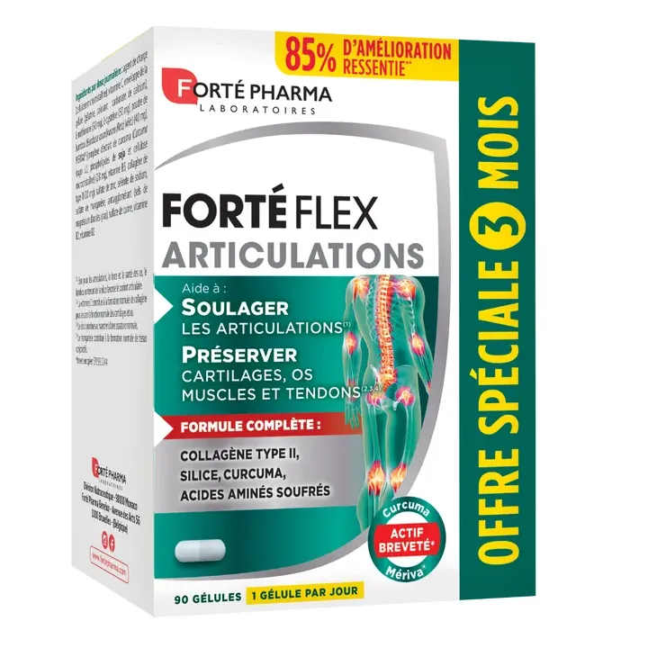 Forté Flex Gelenke Forté Pharma - Packung mit 90 Kapseln