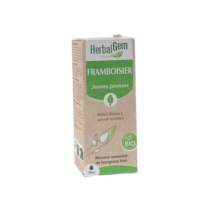 BIO Himbeerstrauch Herbalgem - Flasche mit 30 ml