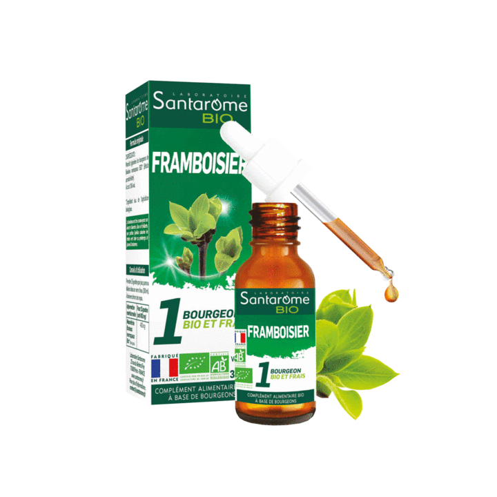 Himbeer-Bourgeon bio Santarome - Pipettenflasche 30ml