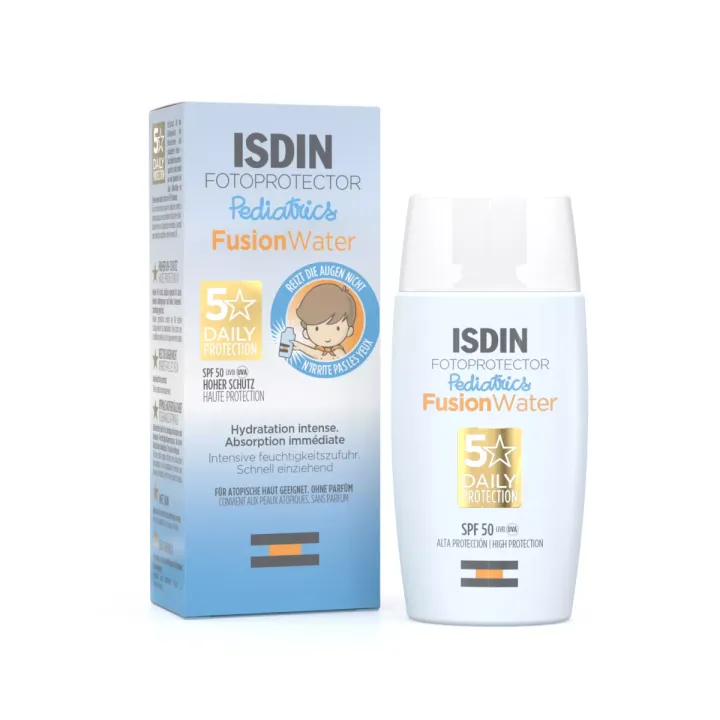 Fusion Water SPF50 Isdin Fotoprotector Pediatrics - Flasche mit 50ml