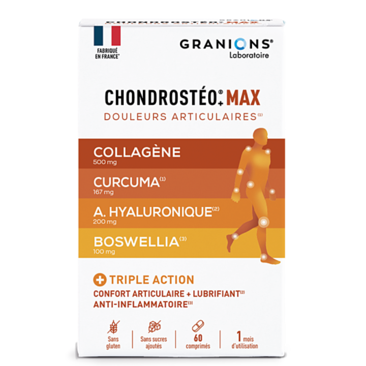 Chondrostéo+ max Granions - Packung mit 60 Tabletten