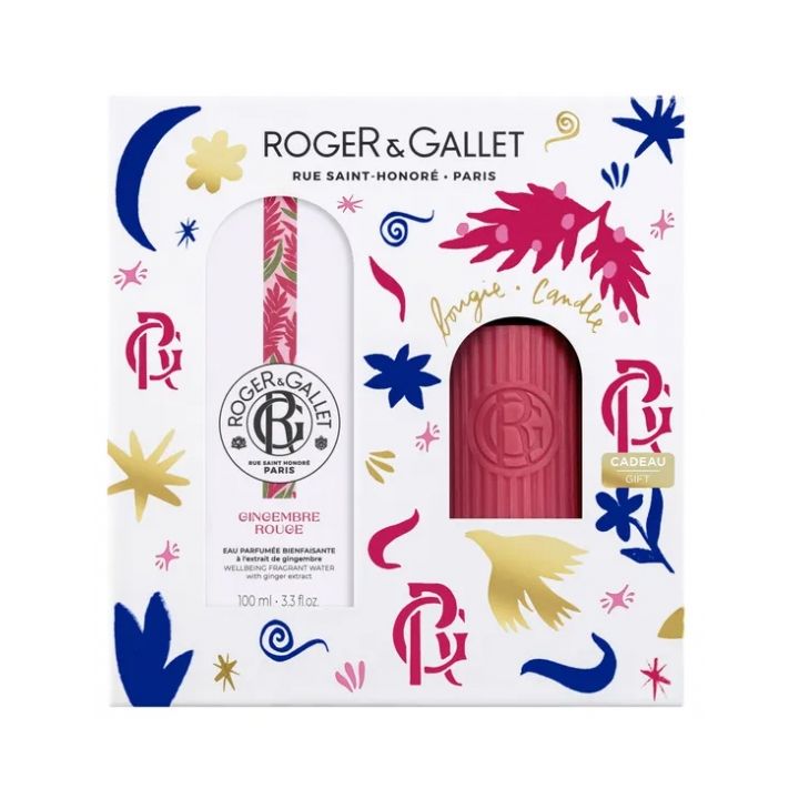Coffret Ingwer rot Roger & Gallet - Set mit 2 Produkten