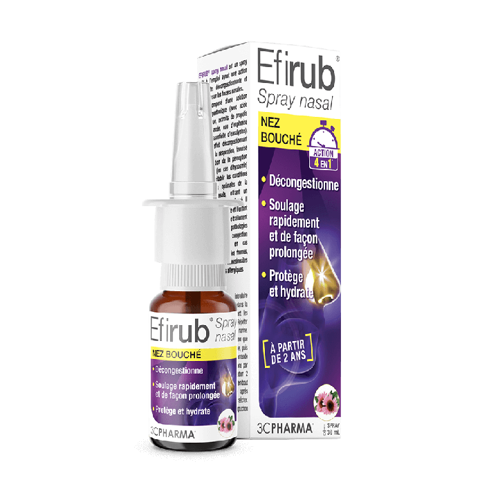 Efirub Nasenspray 3C Pharma - Spray von 30ml