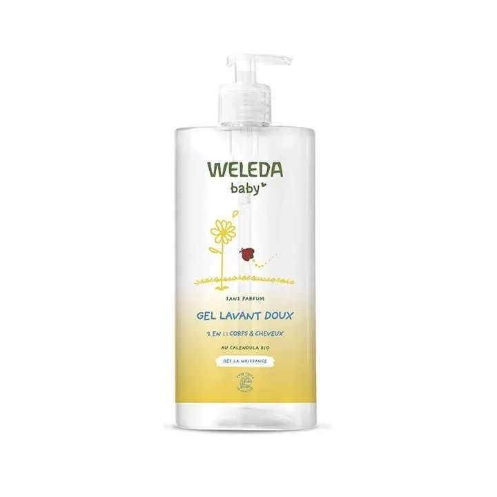 Sanfte Baby-Waschgel Weleda - Pumpflasche 750ml