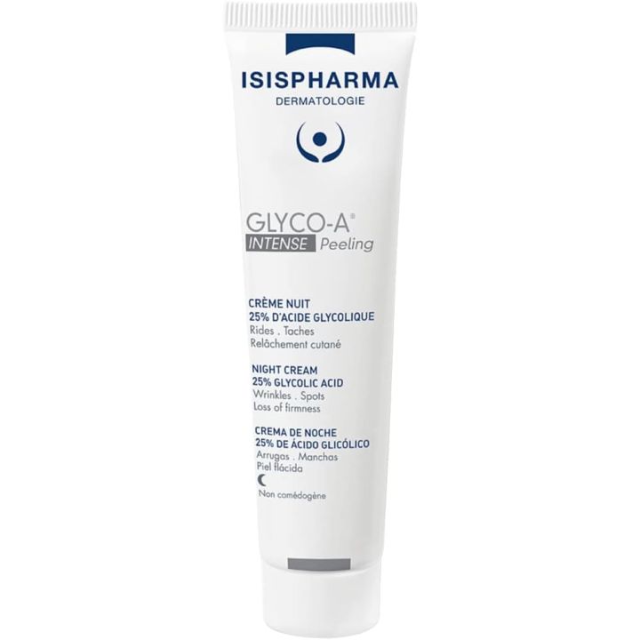 Glyco-A Intense Peeling Nachtcreme 25% Glykolsäure Isispharma - Tube mit 30ml