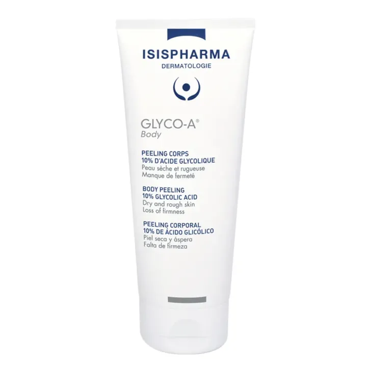 Glyco-A Körperpeeling 10% Glykolsäure Isispharma - Tube mit 200 ml