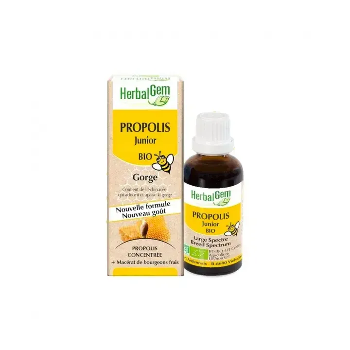 Propolis Tropfen Junior Herbalgem - Flasche mit 15 ml