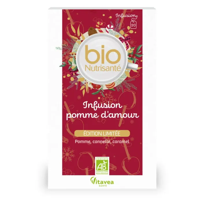 Infusion Liebesapfel Vitavea - Box mit 20 Beuteln