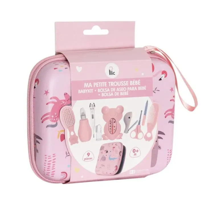 Meine kleine Baby-Pflegebox rosa Plic - eine 9-teilige Box