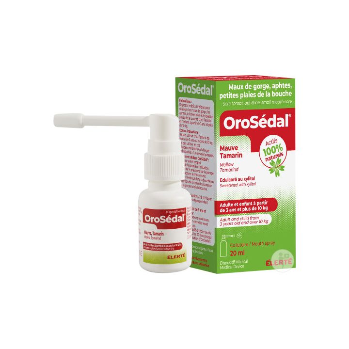 Orosédal Kollutorium Élerté - Spray 20 ml