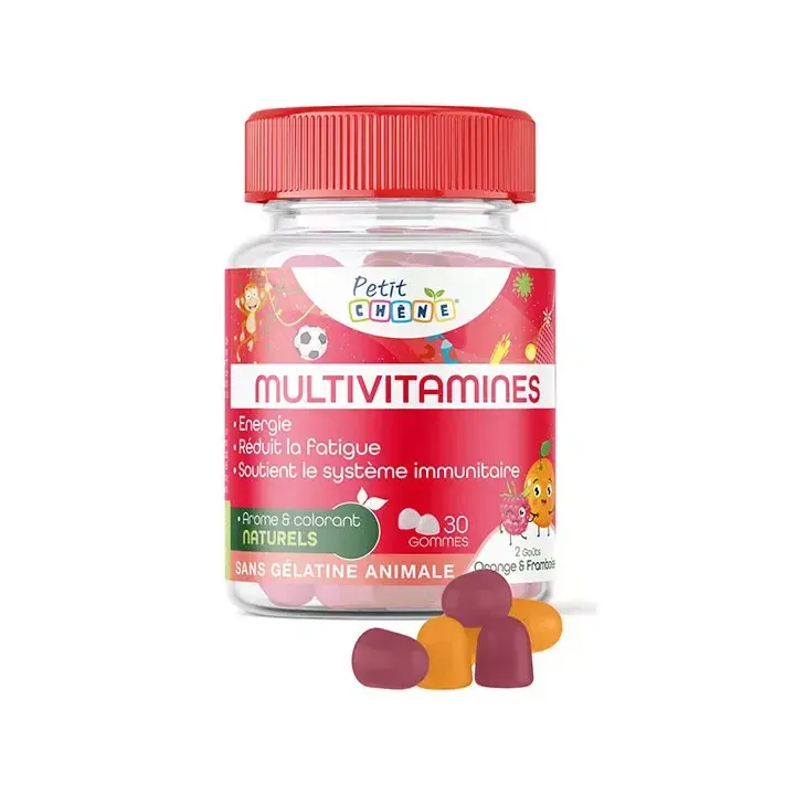 Kleicheiche Multivitamine Die 3 Eichen - Dose mit 30 Gummis