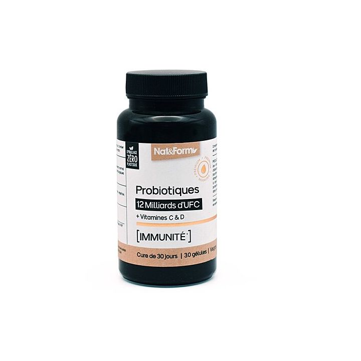 Probiotika Immunität Nat&Form - Dose mit 30 Kapseln