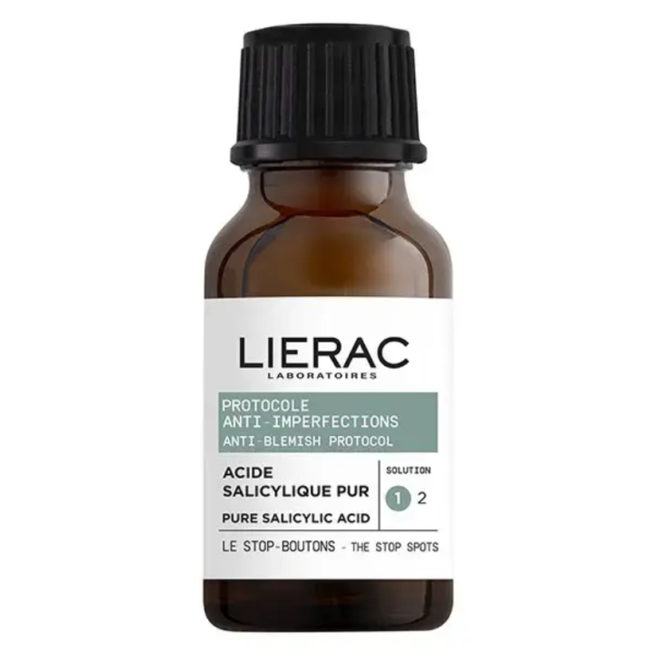 Anti-Unreinheiten Protokoll Stop Pickel Lierac - Flasche 15ml