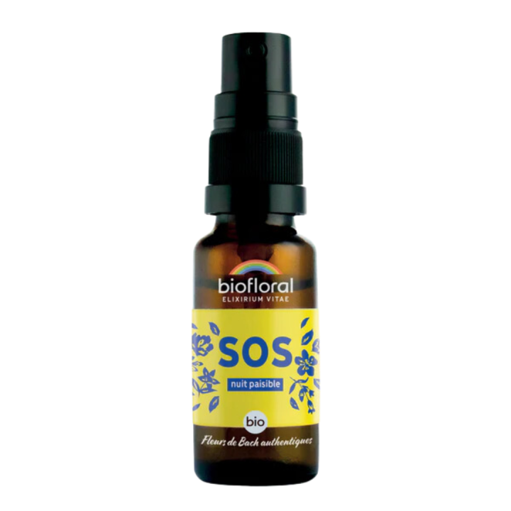 SOS ruhige Nacht Biofloral - Spray von 20ml