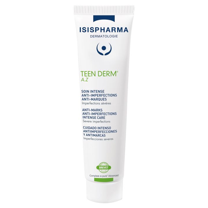 Teen Derm A.Z intensive Anti-Unreinheiten und Anti-Markenpflege Isispharma - 30ml Tube