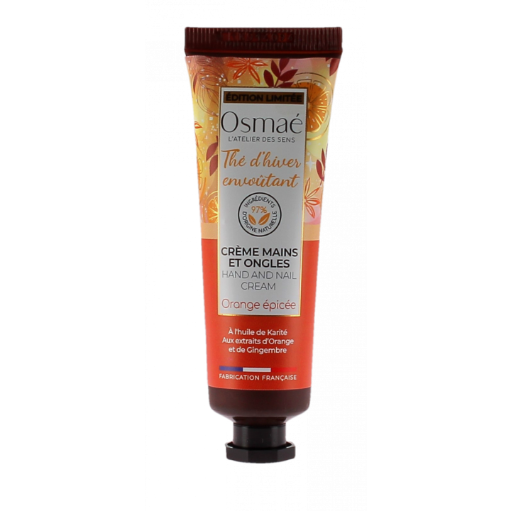 Verzaubernder Wintertee Hand- und Nagelcreme Osmaé - 30ml Tube