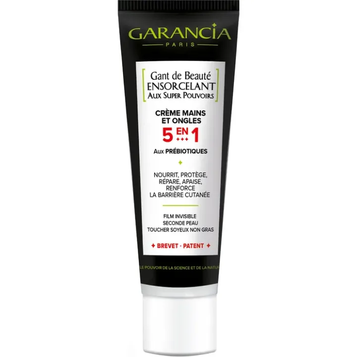 Zauberhafte Schönheitshandschuhe 5-in-1 Hand- und Nagelcreme Garancia - 50ml Tube
