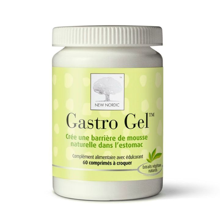 Gastro Gel Kautabletten New Nordic - Packung mit 60 Tabletten