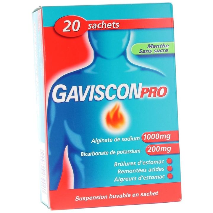 Gaviscon Pro Suspension zum Einnehmen in Sachets - Packung mit 20 Sachets
