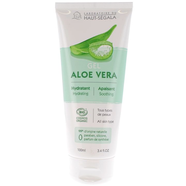 Aloe Vera Gel Feuchtigkeitsspendend Beruhigend Laboratoire Haut-Ségala - Tube mit 100 ml