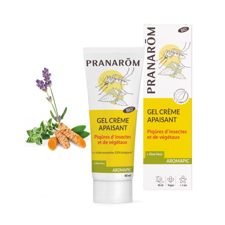 Gel-Creme zur Linderung von Insekten- und Pflanzenstichen aromapic bio Pranarom - Tube mit 40 ml