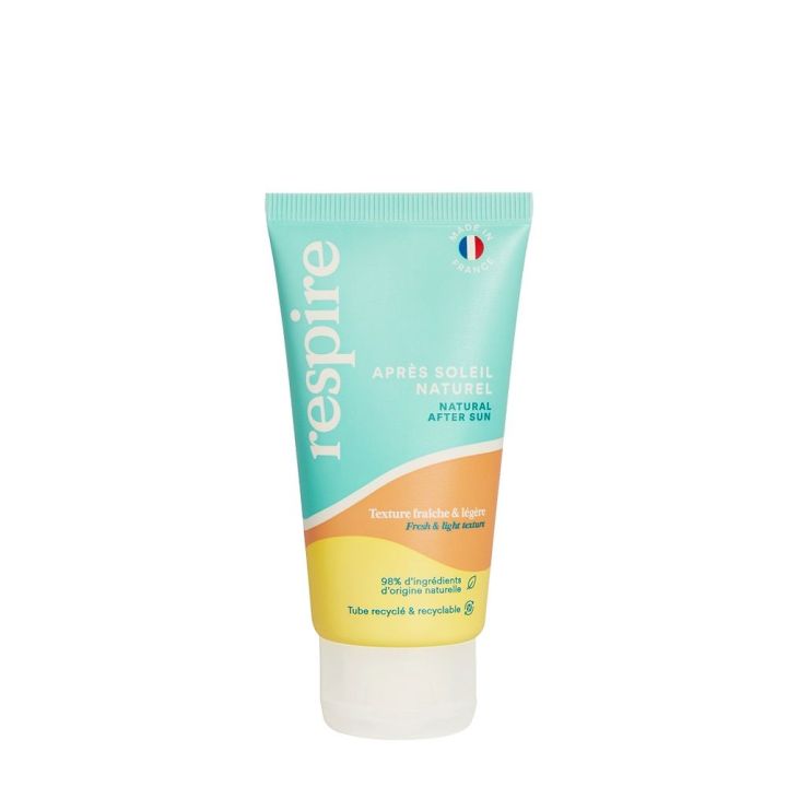 Natürliche After-Sun-Gel-Creme Respire - 50 ml Tube