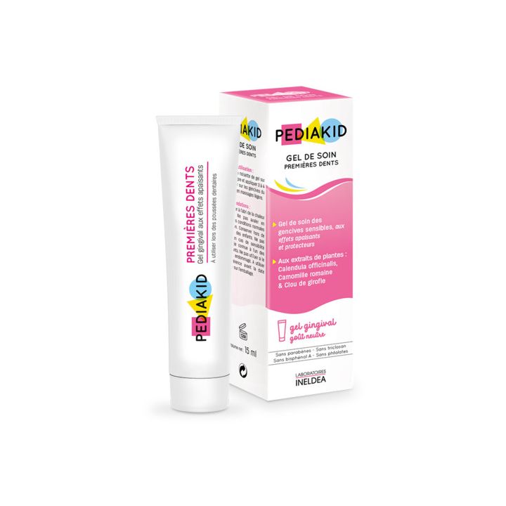 Pflegegel für die ersten Zähne Pediakid - 15 ml Tube