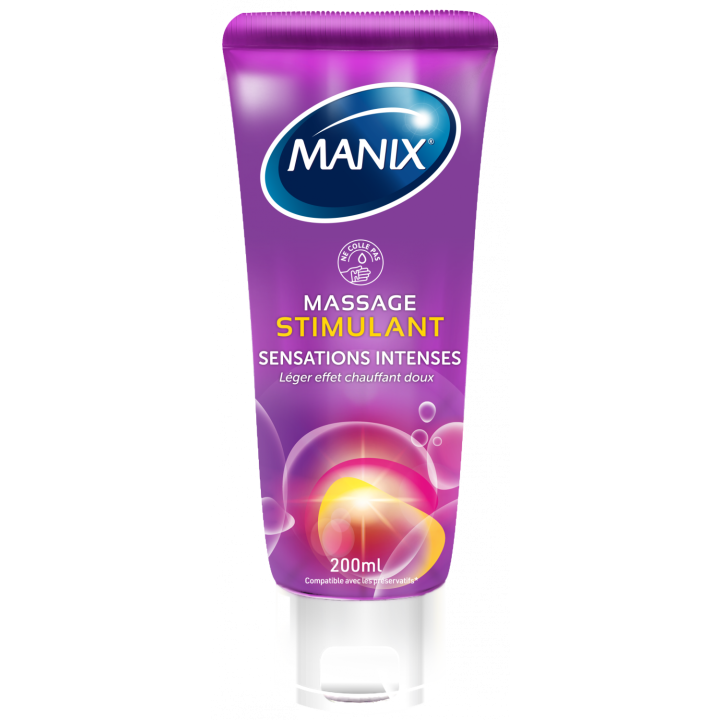 Massagegel für intensive Empfindungen Manix - 200ml Tube