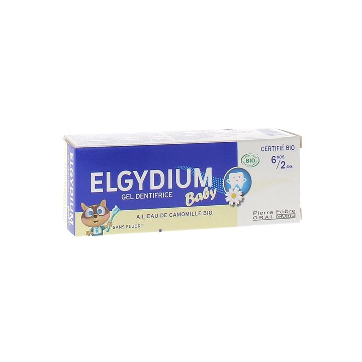 Baby Bio Zahngel 6 Monate-2 Jahre Elgydium - 30ml Tube