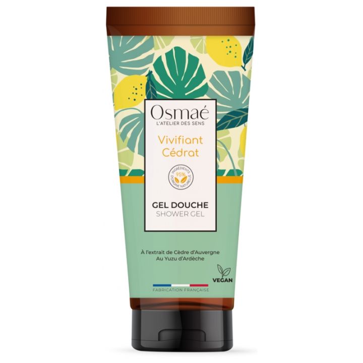 Duschgel Belebend Cédrat Osmaé - Tube mit 200 ml