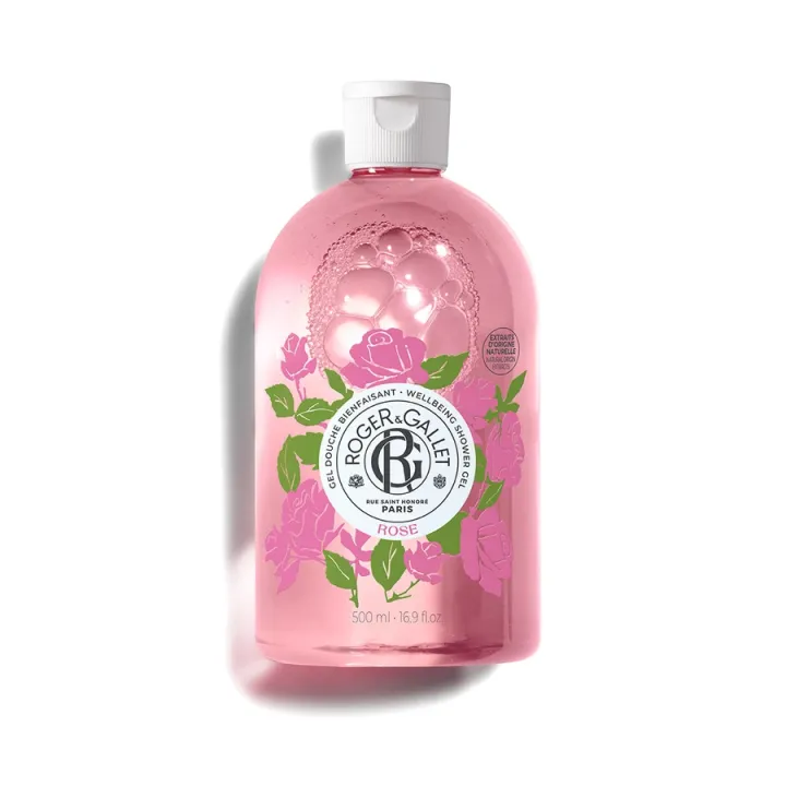 Duschgel mit wohltuender Wirkung Rose Roger & Gallet - Flasche mit 500ml