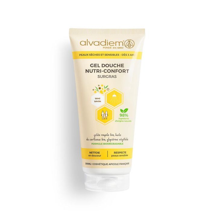 Nährendes Überfettungs-Duschgel Alvadiem - 200ml Tube