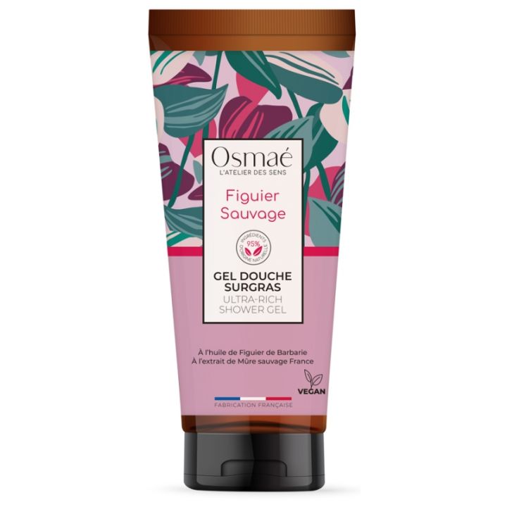 Duschgel mit Überfettung Feigenbaum Osmaé - Tube mit 200 ml