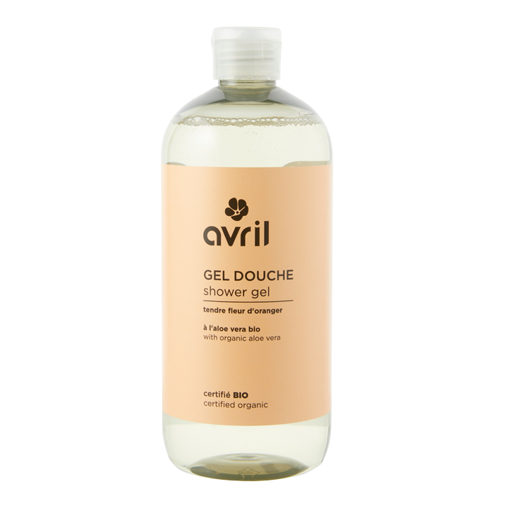 Bio Orangenblüten-Duschgel Avril - 500ml Flasche