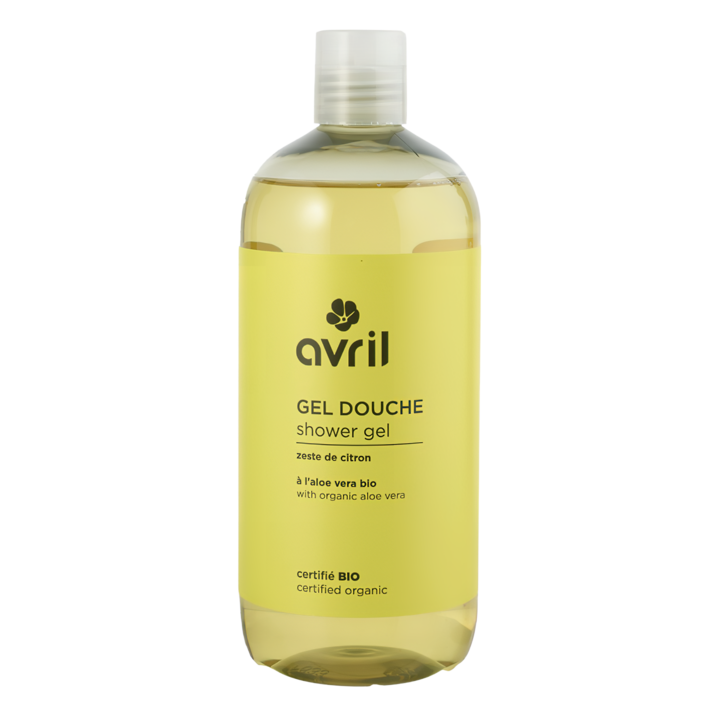 Bio-Duschgel Zitronenzeste Avril - Flasche mit 500ml