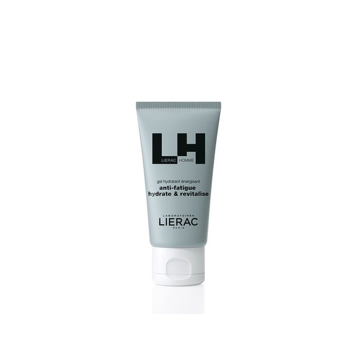 Energie spendendes, feuchtigkeitsspendendes Gel gegen Müdigkeit Lierac homme - 50ml Tube