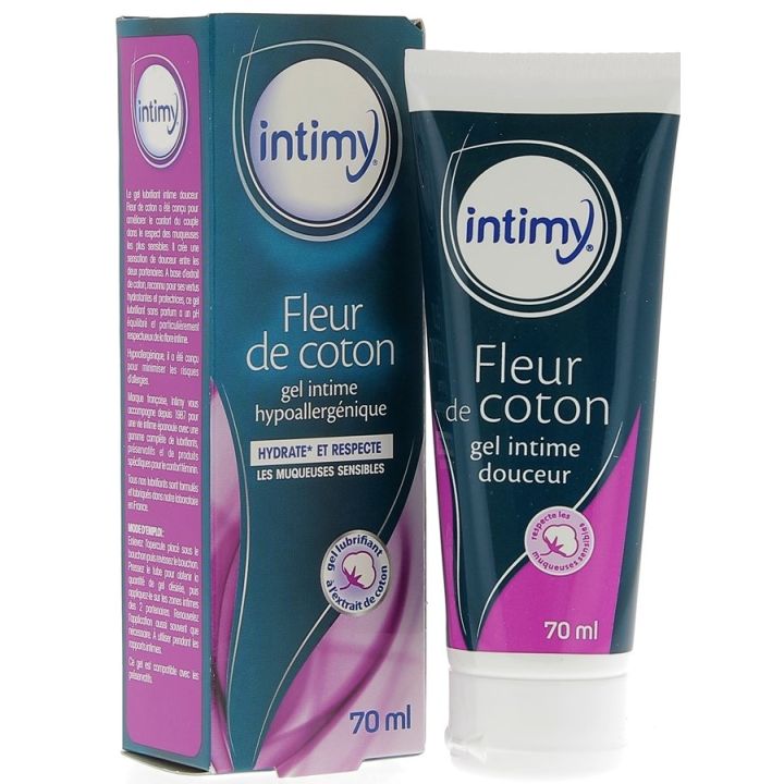 Intim-Gel Baumwollblüte Intimy - Tube mit 70 ml