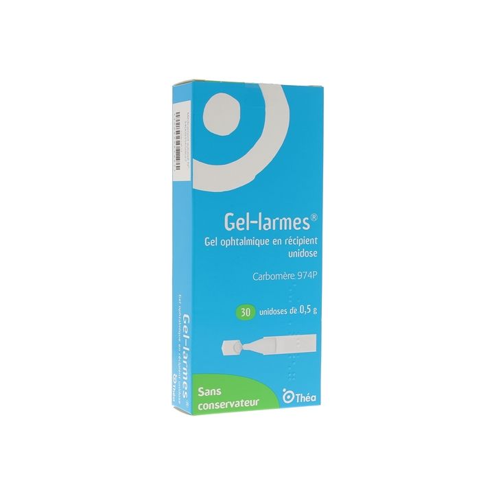 Gel-Augentropfen - Packung mit 30 Einzeldosen