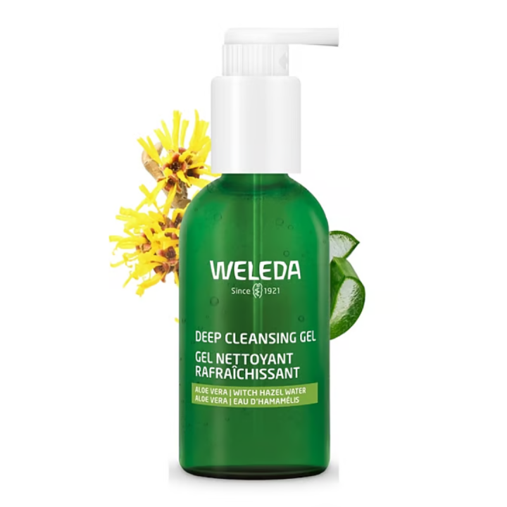 Bio erfrischendes Reinigungs-Gel Weleda - Pumpflasche 150ml