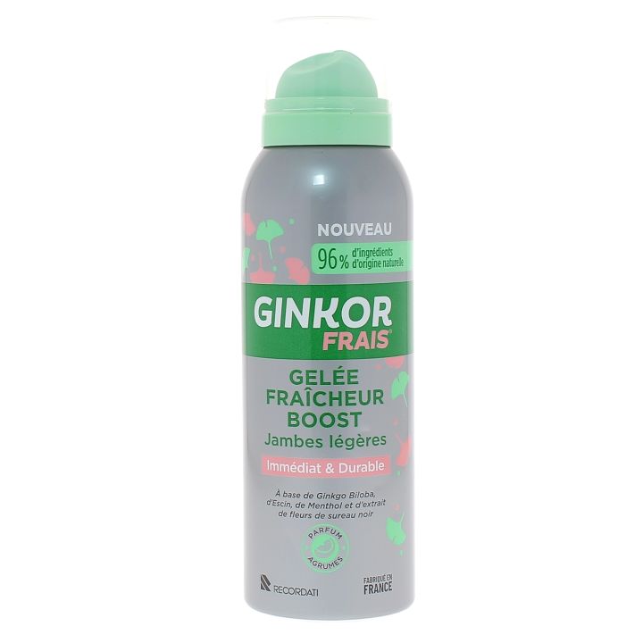 Frischegel Boost für leichte Beine Ginkor - Flasche mit 100 ml