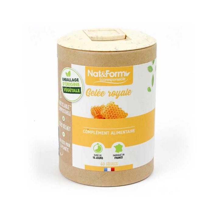 Ecoresponsable Gelee Royale Nat&Form - 60 Kapseln