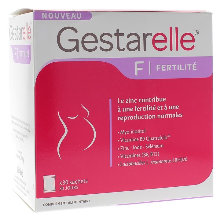 Gestarelle F Fruchtbarkeit Iprad Gesundheit - Packung mit 30 Beuteln