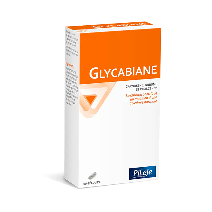 Glycabiane Pileje - Packung mit 60 Kapseln
